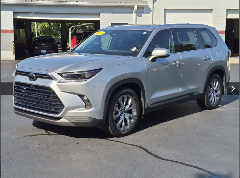 Used 2024 Silver Toyota Limited image 1