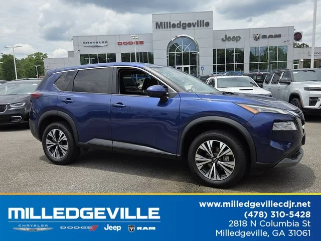 Used 2023 Blue Nissan SV image 1