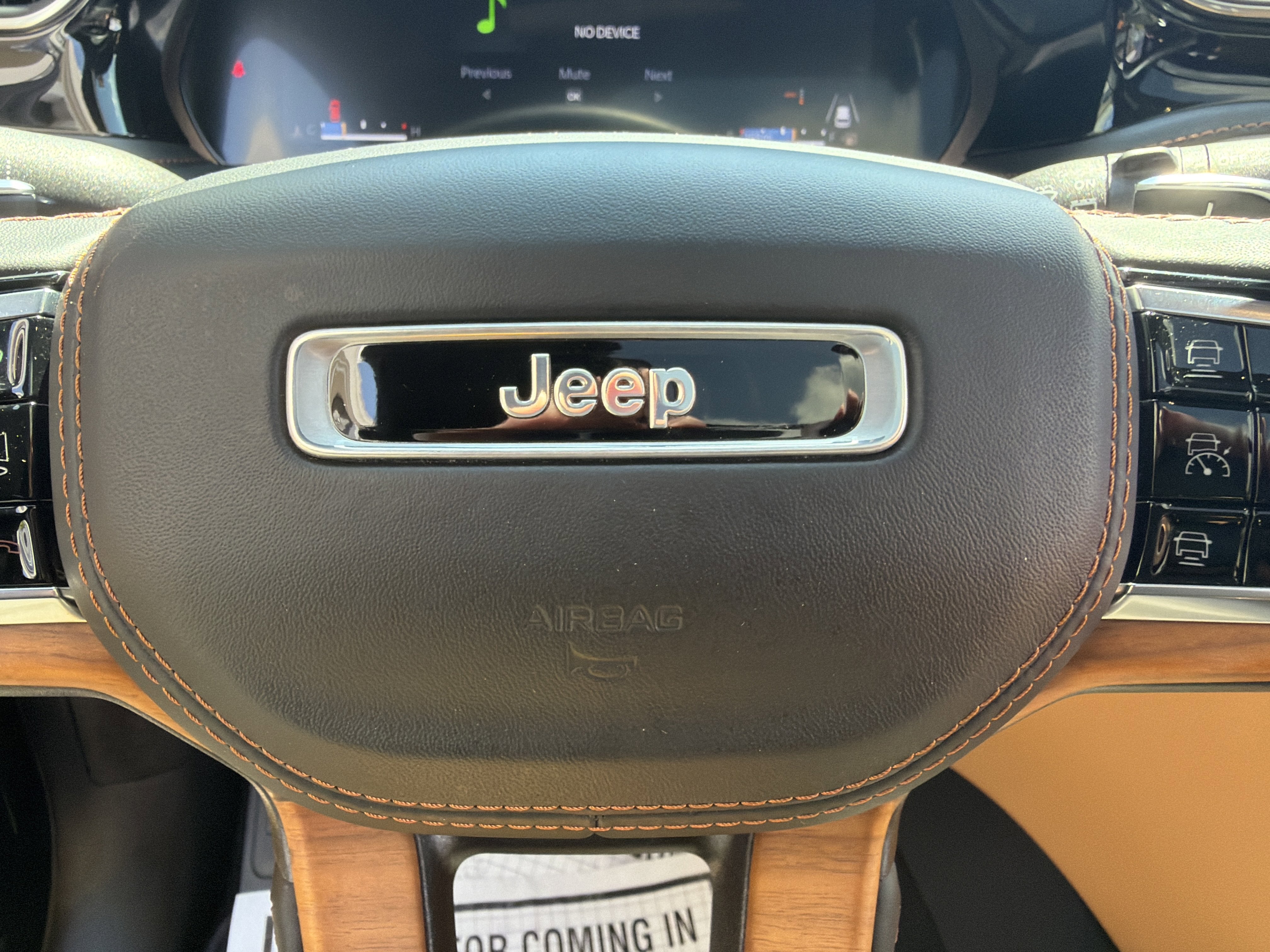Used 2024 Diamond Black Crystal Pearlcoat Jeep Summit Reserve image 45