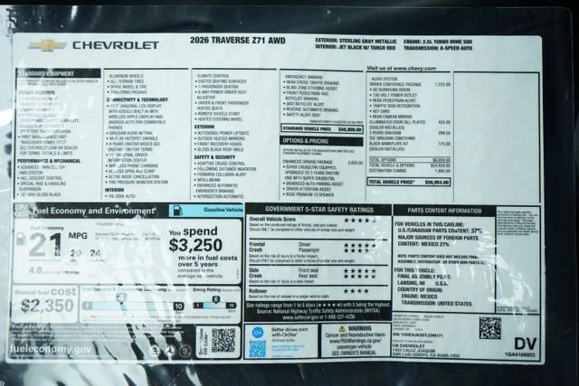 2026 Chevrolet Traverse Z71 - Photo 33