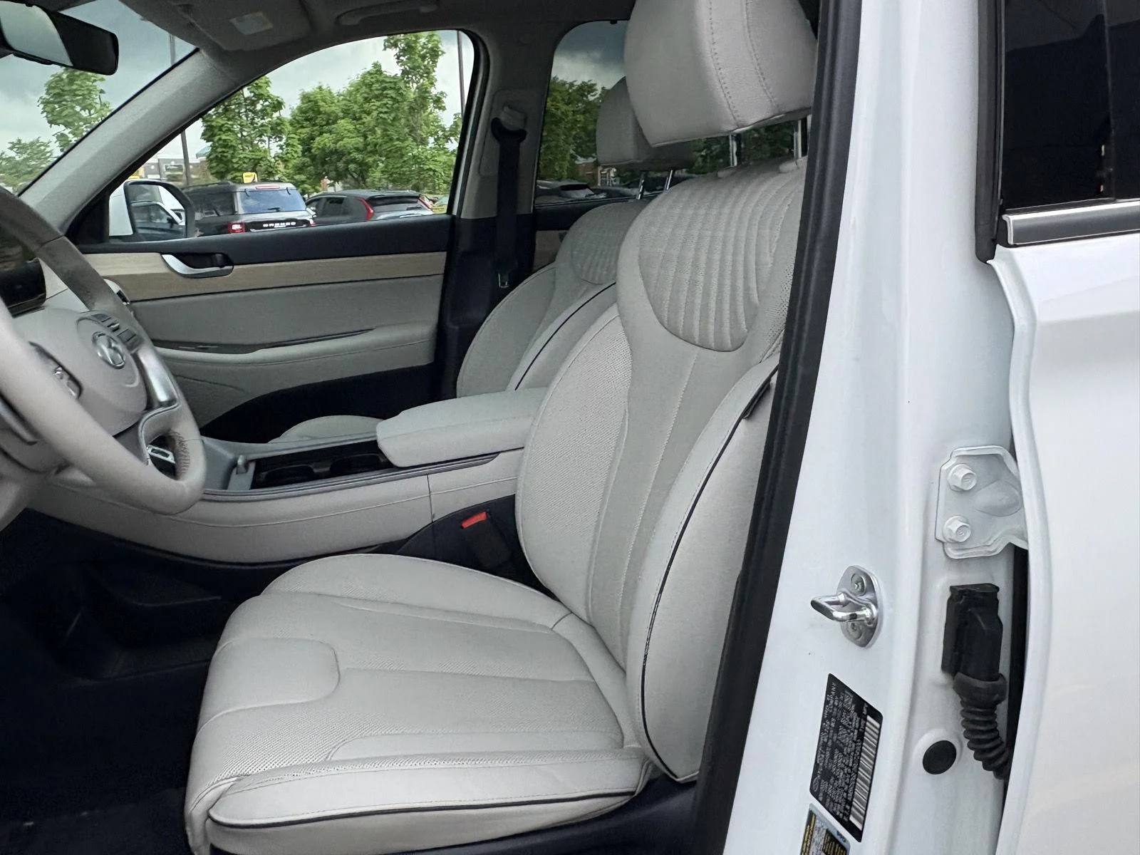 Certified Used 2024 Hyper White Hyundai Limited image 16