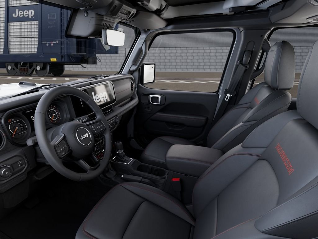 New 2026 Bright White Clear-Coat Exterior Paint Jeep Rubicon X image 22