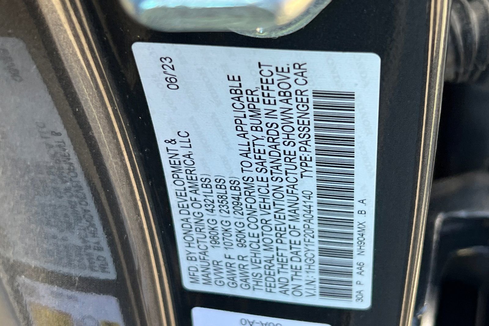 Used 2023  Honda LX image 24
