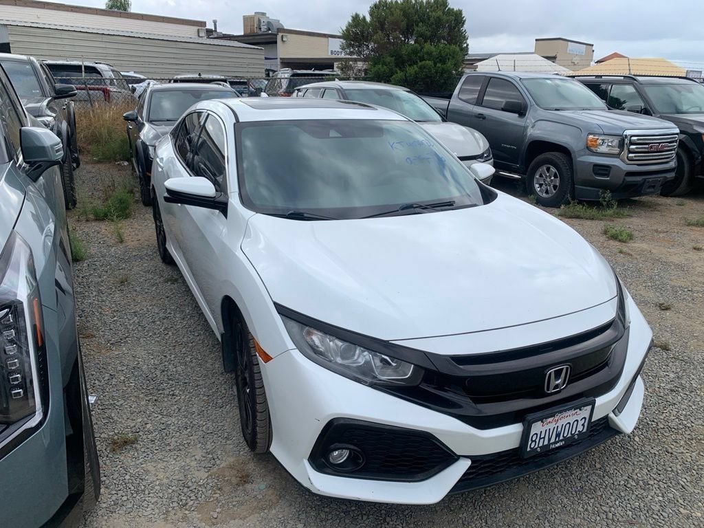 Used 2019 White Orchid Pearl Honda EX image 4