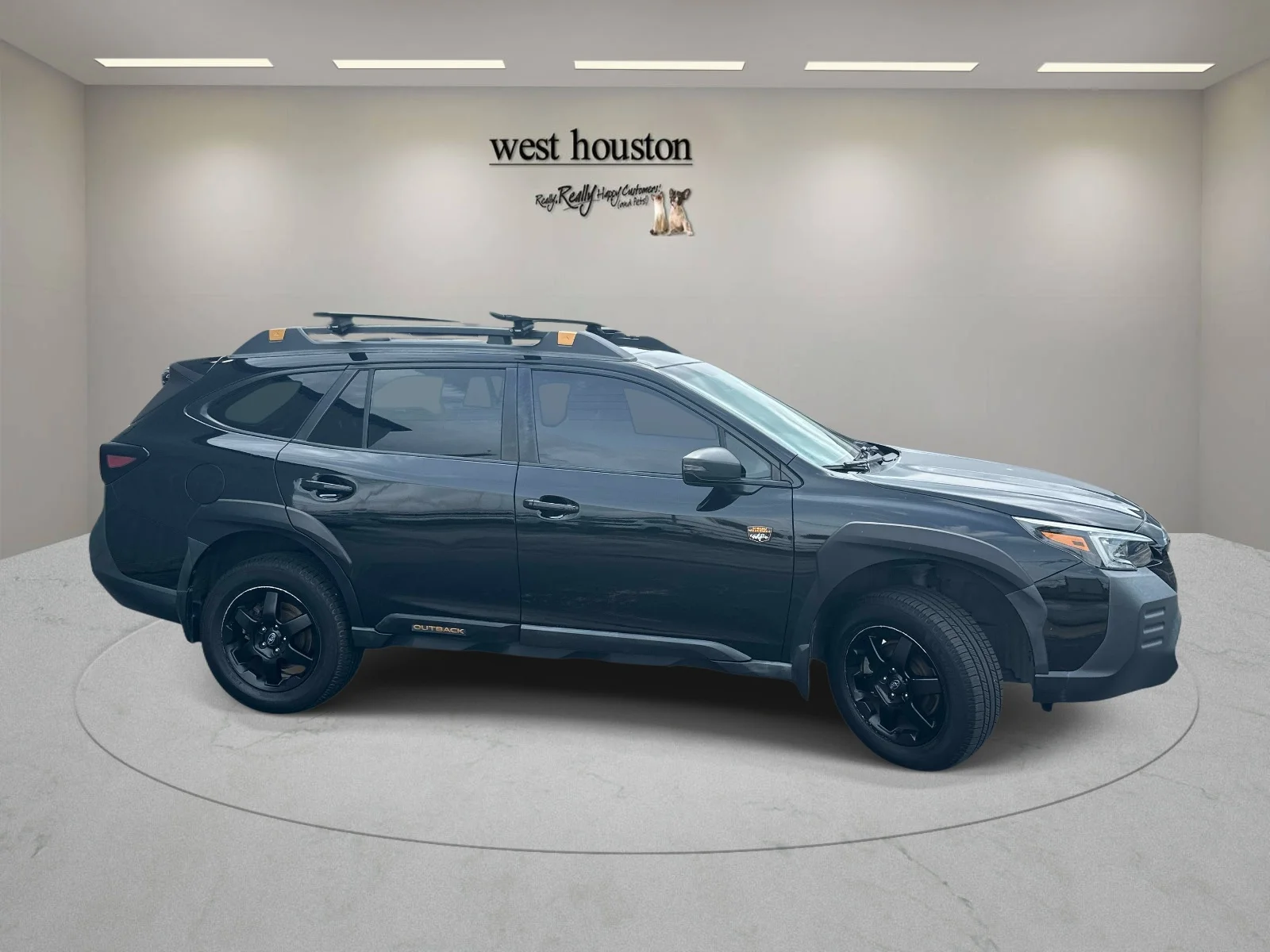 Used 2022 Crystal Black Silica Subaru Wilderness image 4