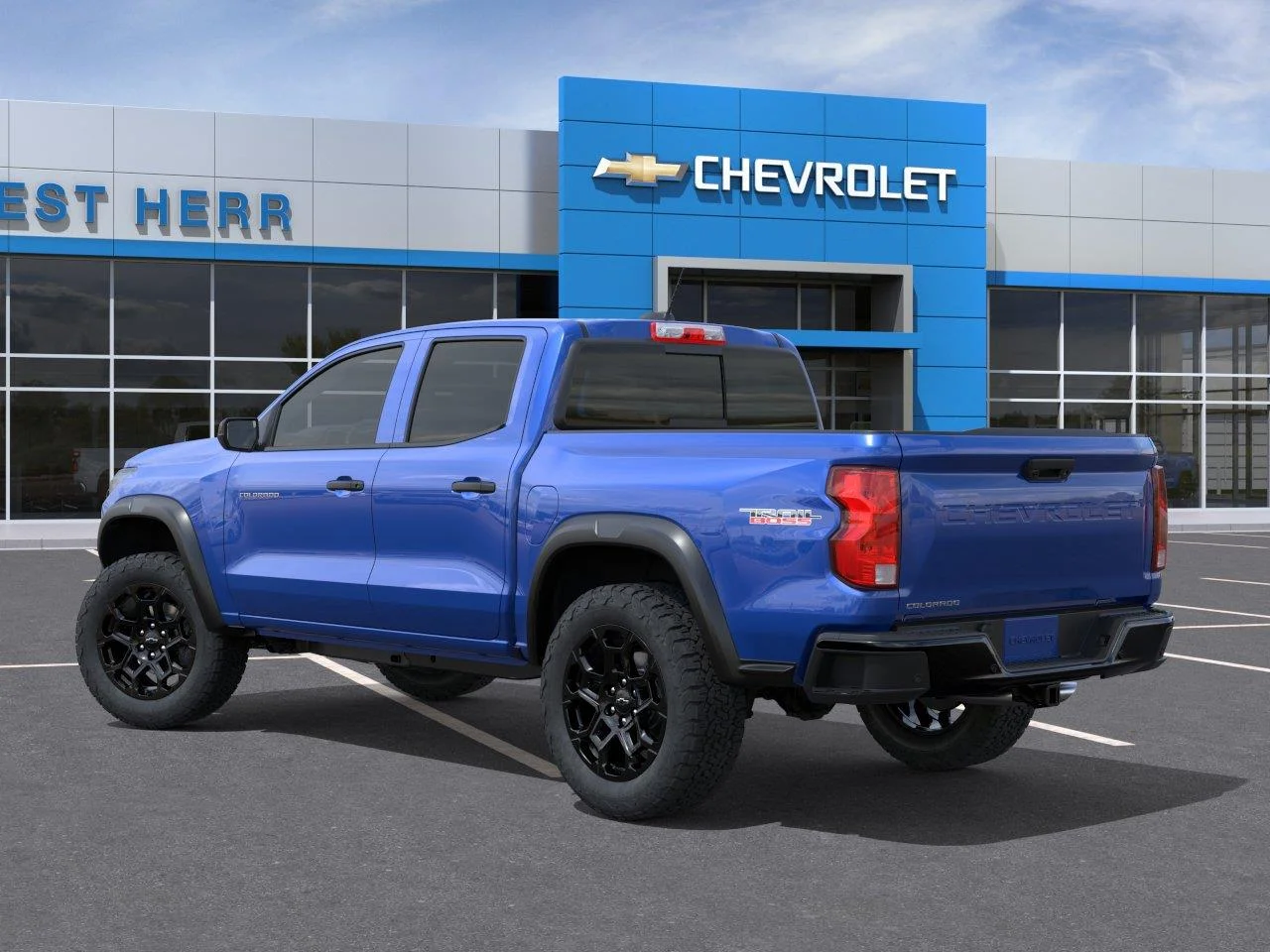 New 2026 Reef Blue Metallic Chevrolet Trail Boss image 3