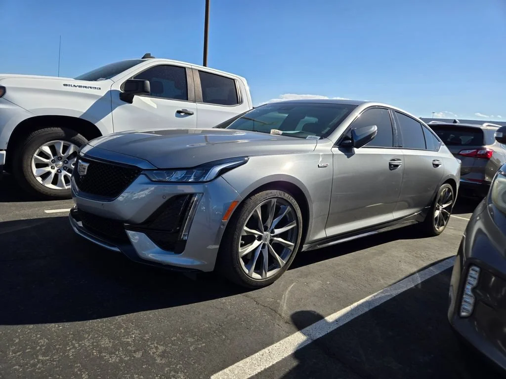 Used 2024 Argent Silver Metallic Cadillac V-Series image 2