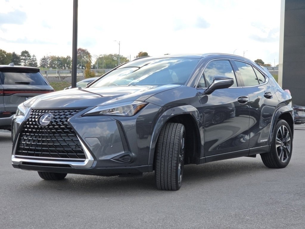 Certified Used 2022 Cloudburst Gray Lexus 250h Luxury image 23