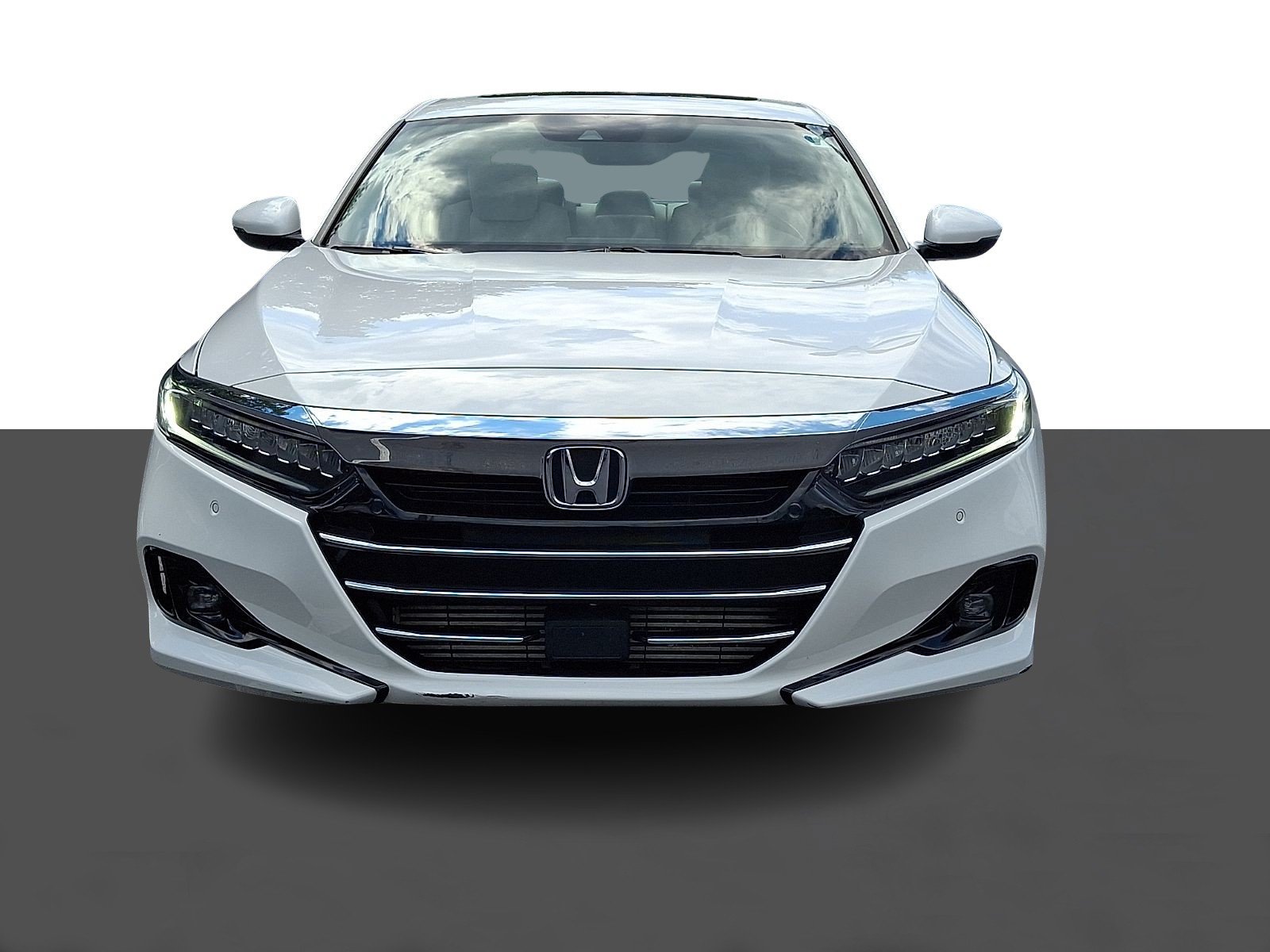 Certified Used 2021 Platinum White Pearl Honda EX-L image 2