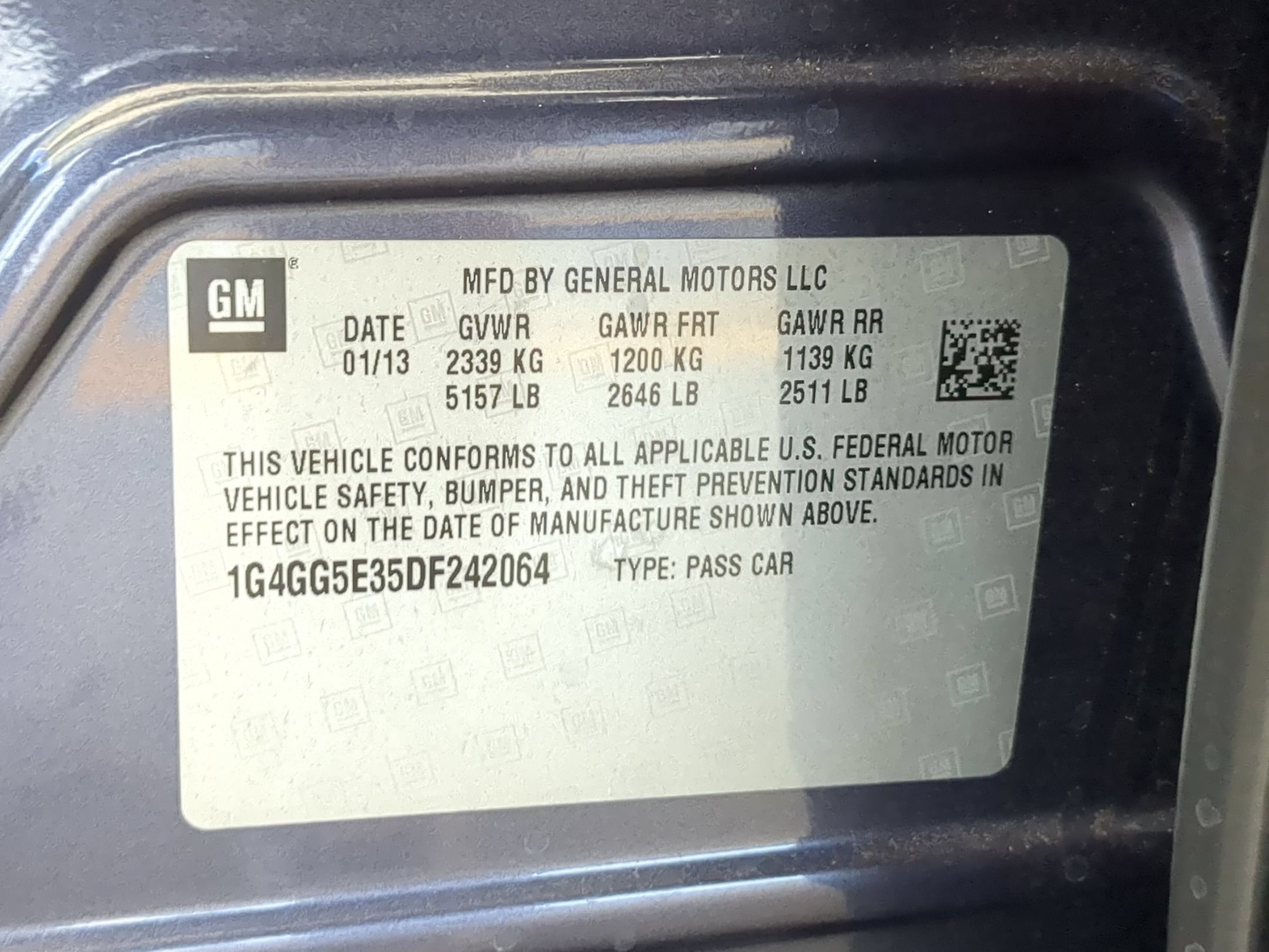 Used 2013 Atlantis Blue Metallic Buick Premium 1 image 29