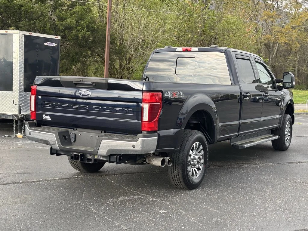 Used 2021 Blue Ford Lariat image 7