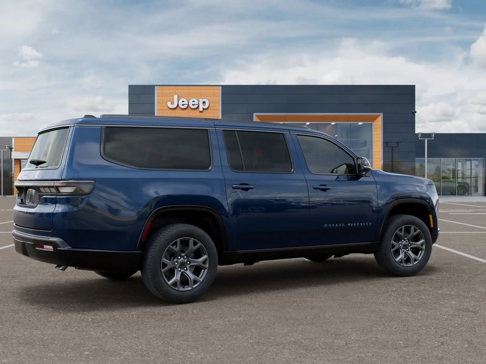 New 2026 Fathom Blue Pearlcoat Jeep Limited Altitude image 4