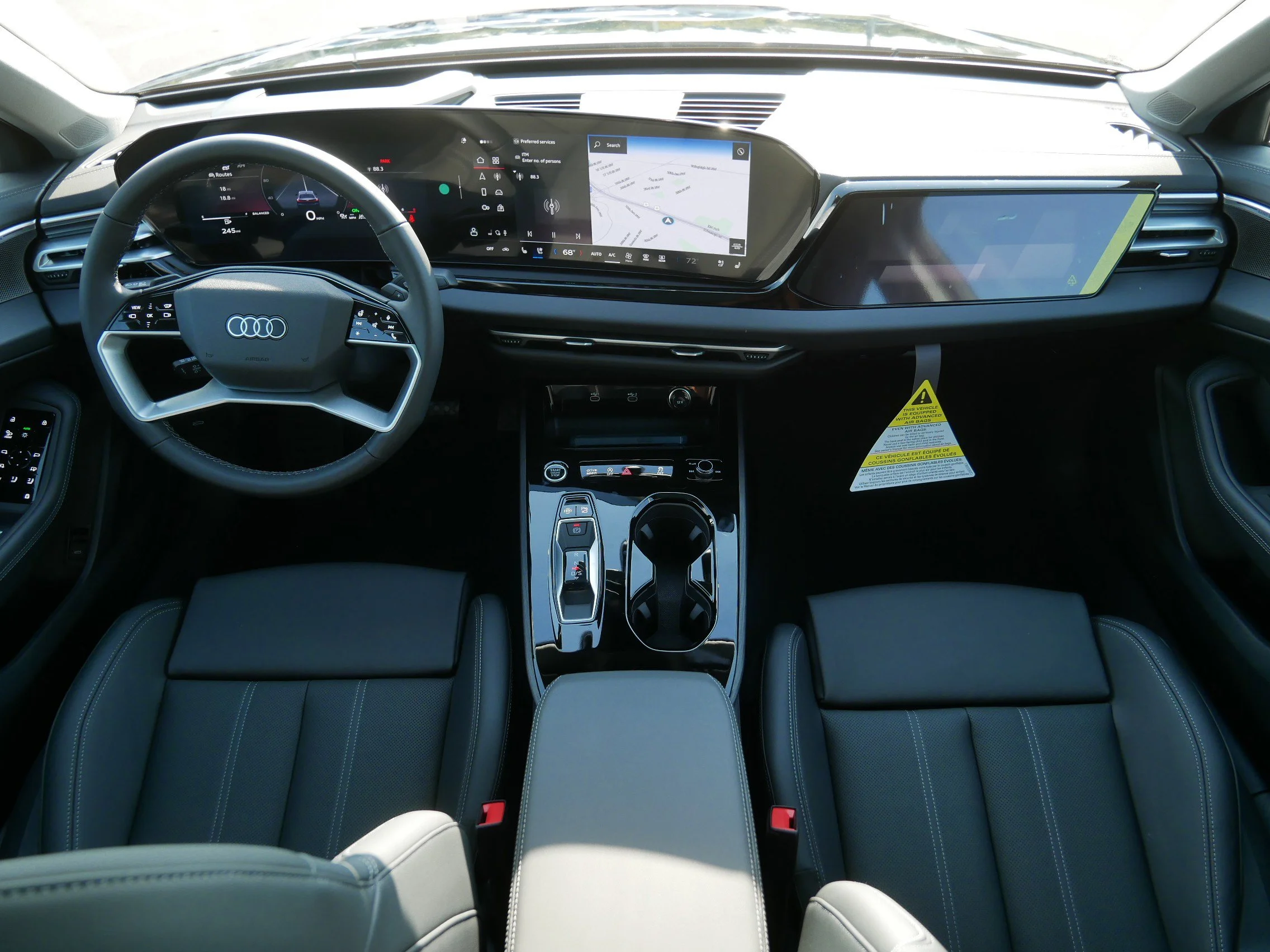 Used 2025 Mythos Black Metallic Audi Prestige image 9