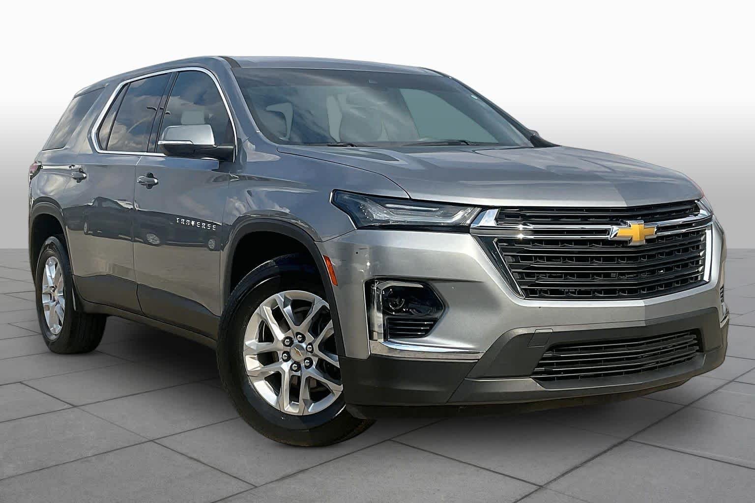 Used 2023 Sterling Gray Metallic Chevrolet LS image 3