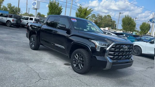 Used 2025 Black Toyota Platinum image 1