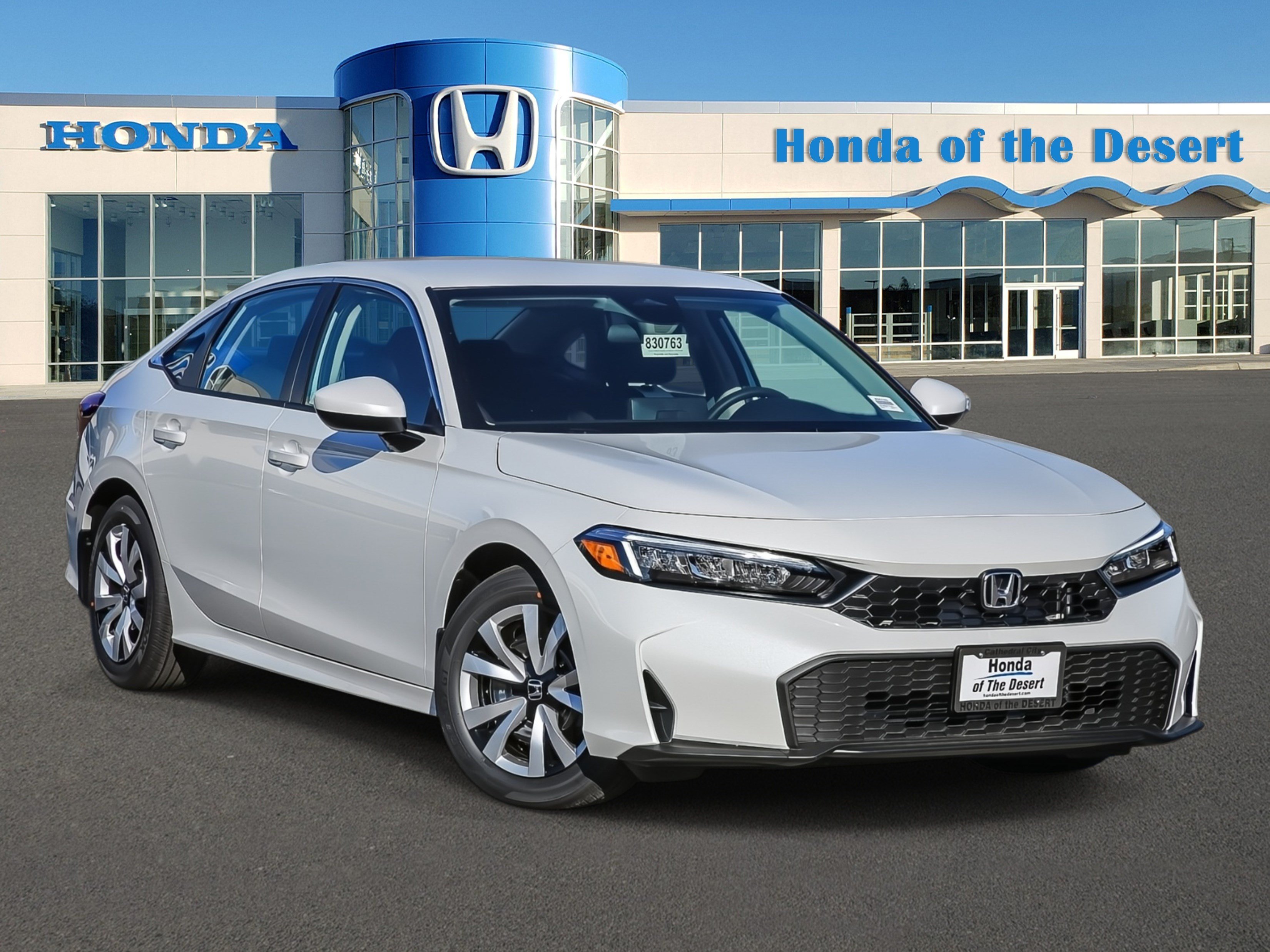 New 2026 Platinum White Pearl Honda LX image 1