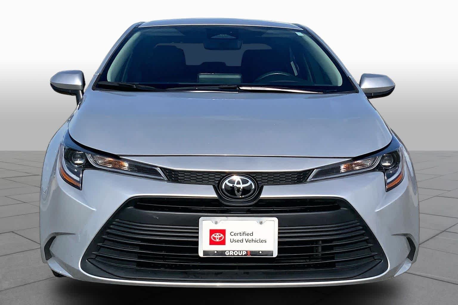 Used 2024 Classic Silver Metallic Toyota LE image 4