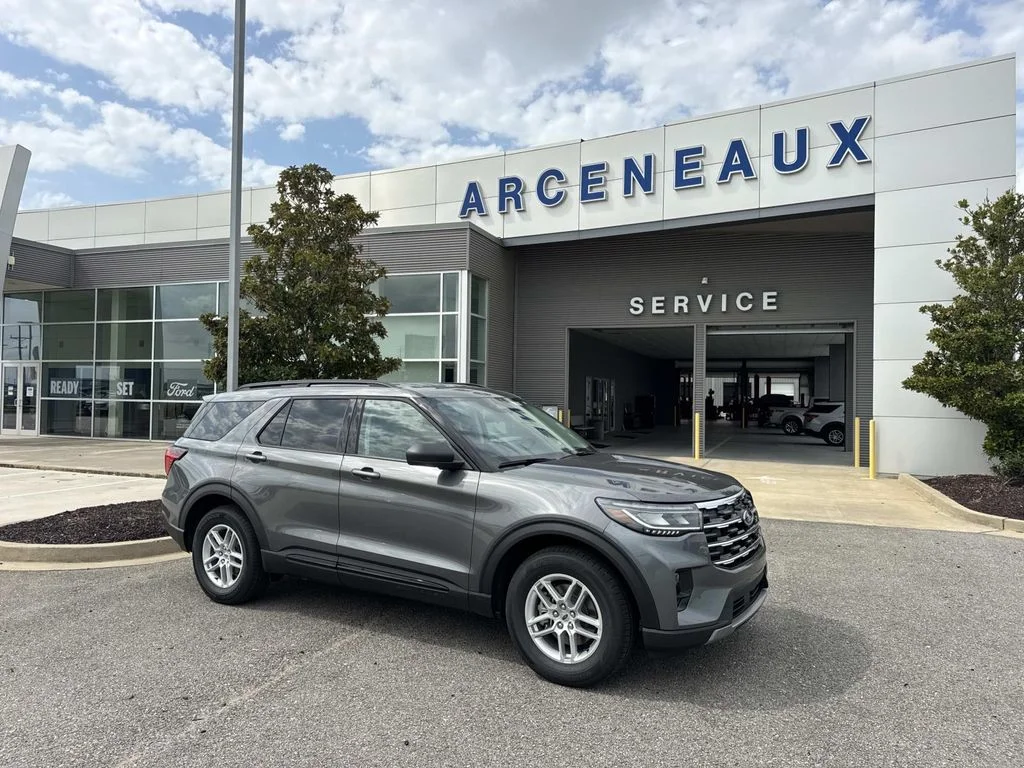 New 2026 Carbonized Gray Metallic Ford Active image 1