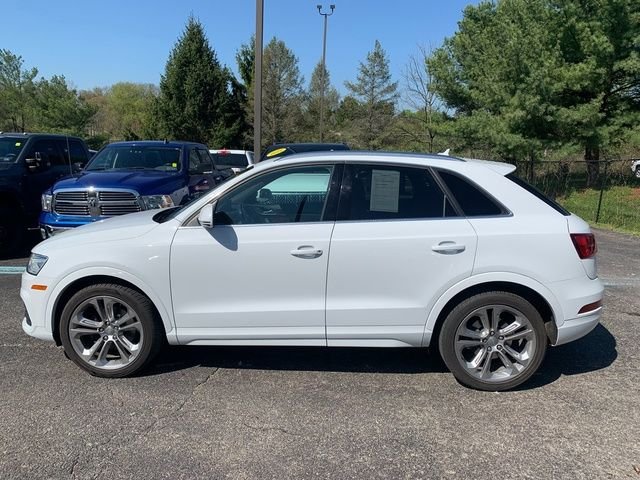 Used 2017 Audi Q3 Premium Plus with VIN WA1JCCFS6HR010135 for sale in Cranberry Township, PA