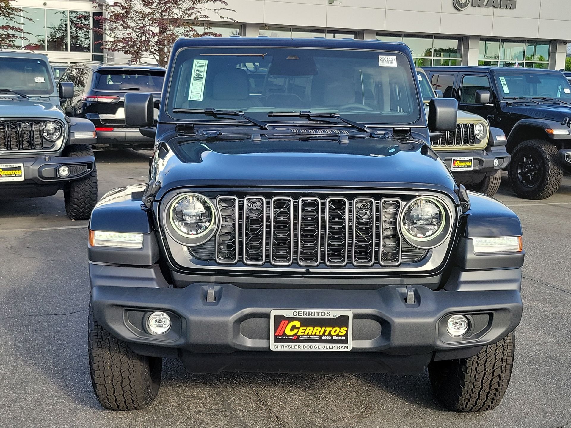 New 2026 Black Clear-Coat Paint Jeep  image 4