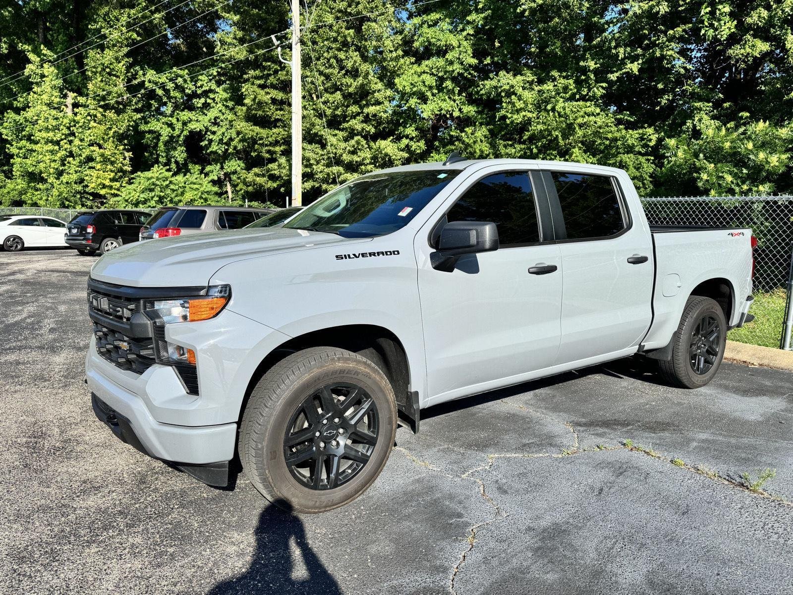 Used 2024 Slate Gray Metallic Chevrolet Custom image 3
