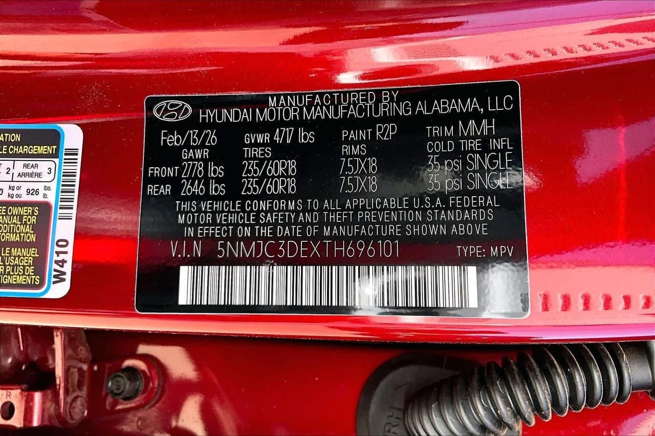 New 2026 Ultimate Red Hyundai SEL Premium image 21
