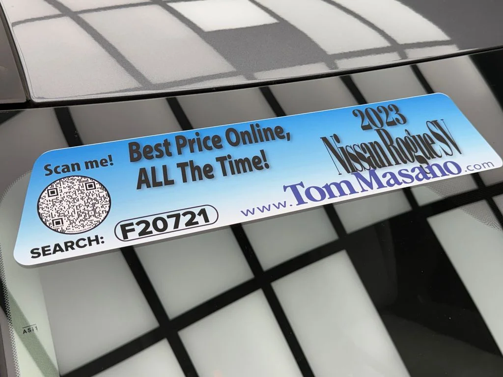 Certified Used 2023 Gun Metallic Nissan SV image 6