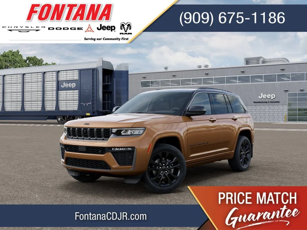 New 2026 Copper Shino Metallic Clear-Coat Exterior Paint Jeep Limited Reserve image 1