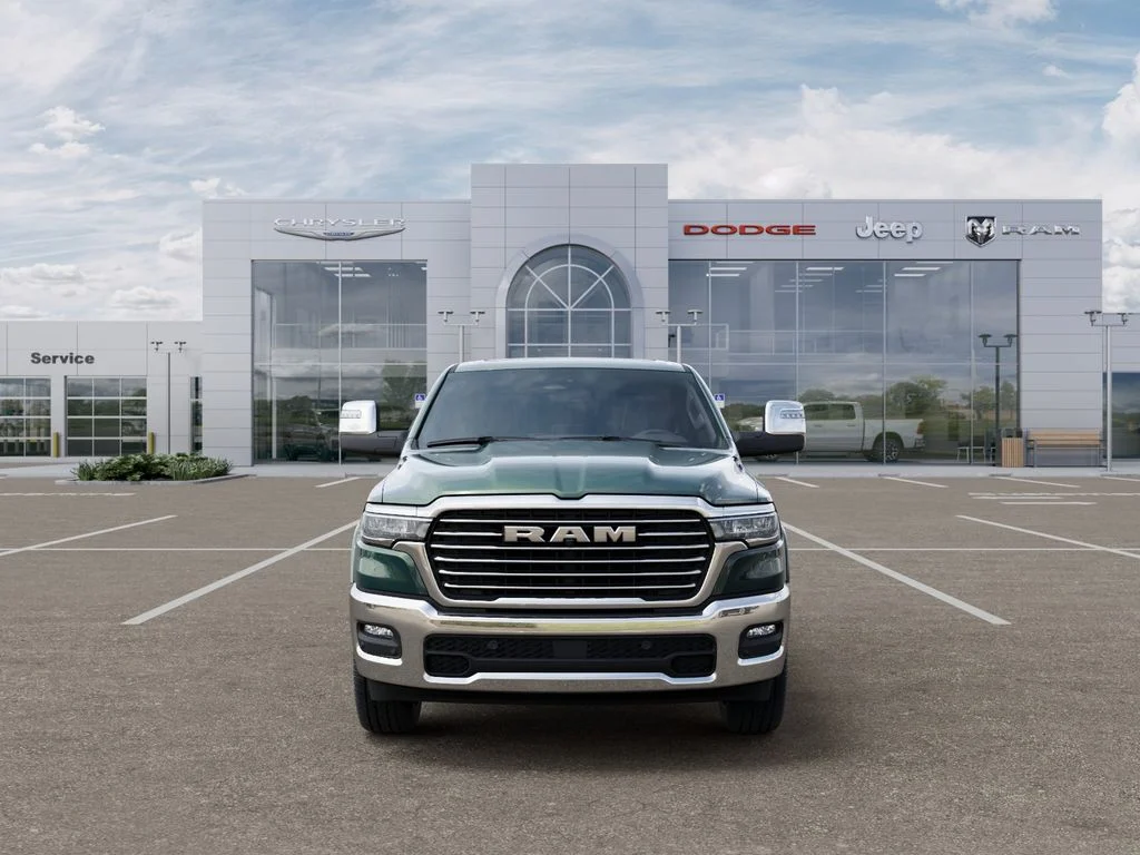 New 2026 Serrano-Green Metallic Exterior Paint RAM Laramie image 6