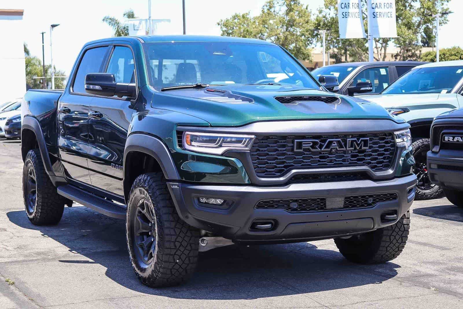 New 2026 Serrano-Green Metallic Exterior Paint RAM RHO image 3