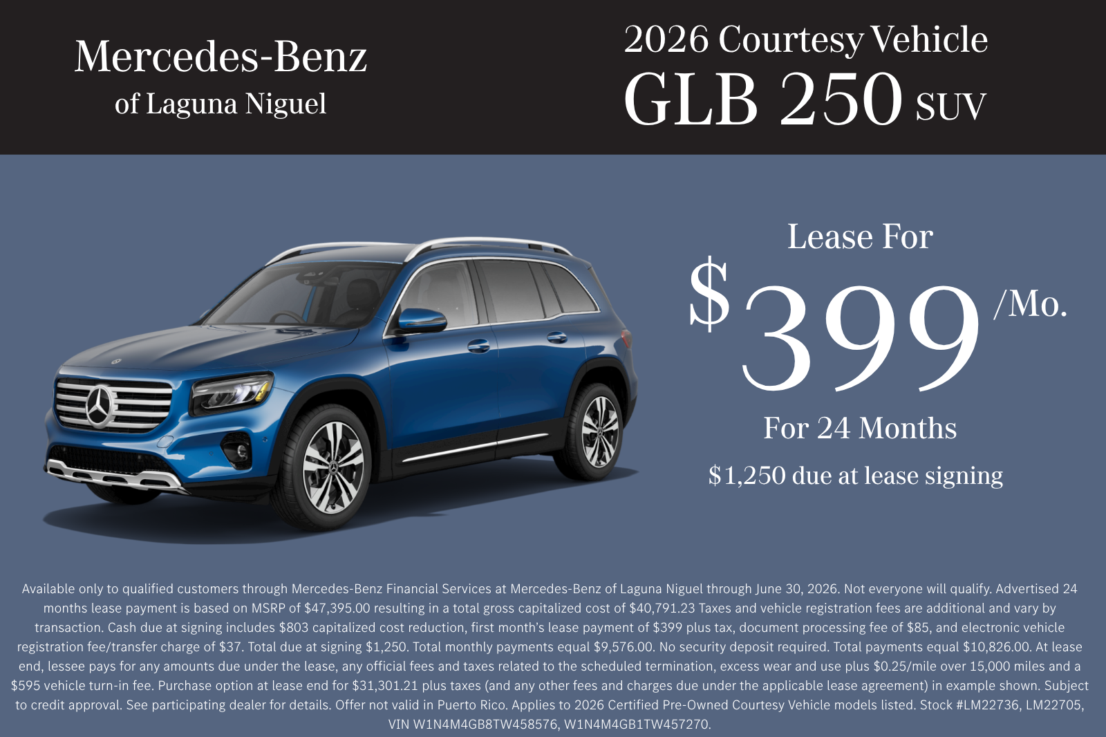 Certified Used 2026 Black Mercedes-Benz GLB 250 image 4