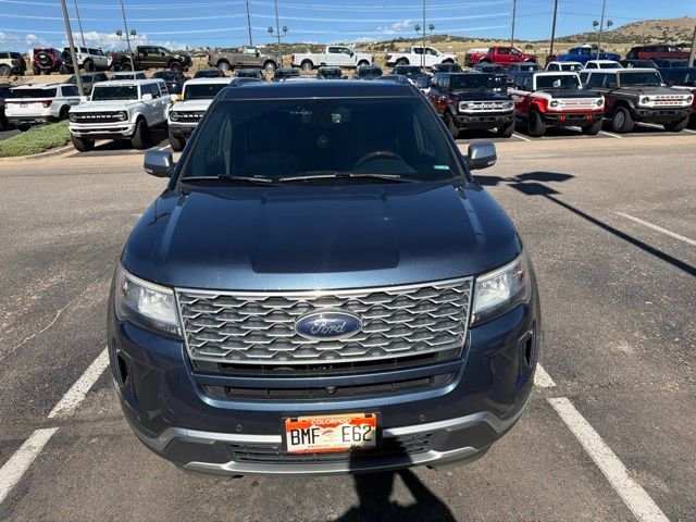 Used 2019 Blue Metallic Ford Platinum image 2