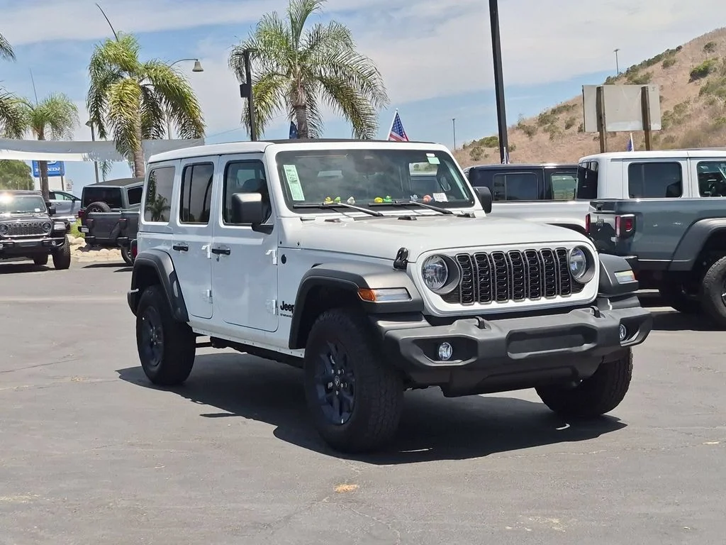 New 2026 Bright White Clearcoat Jeep Sport S image 3