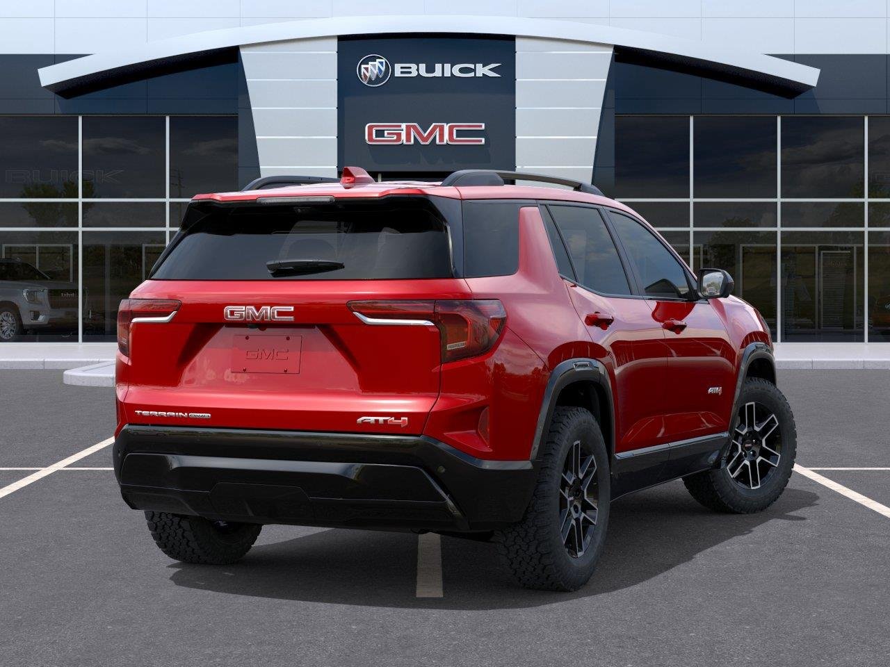 New 2027 Volcanic Red Tintcoat GMC AT4 image 4