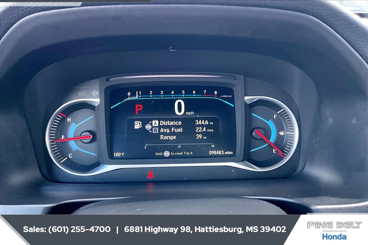 Used 2019 Obsidian Blue Pearl Honda Elite AWD image 14