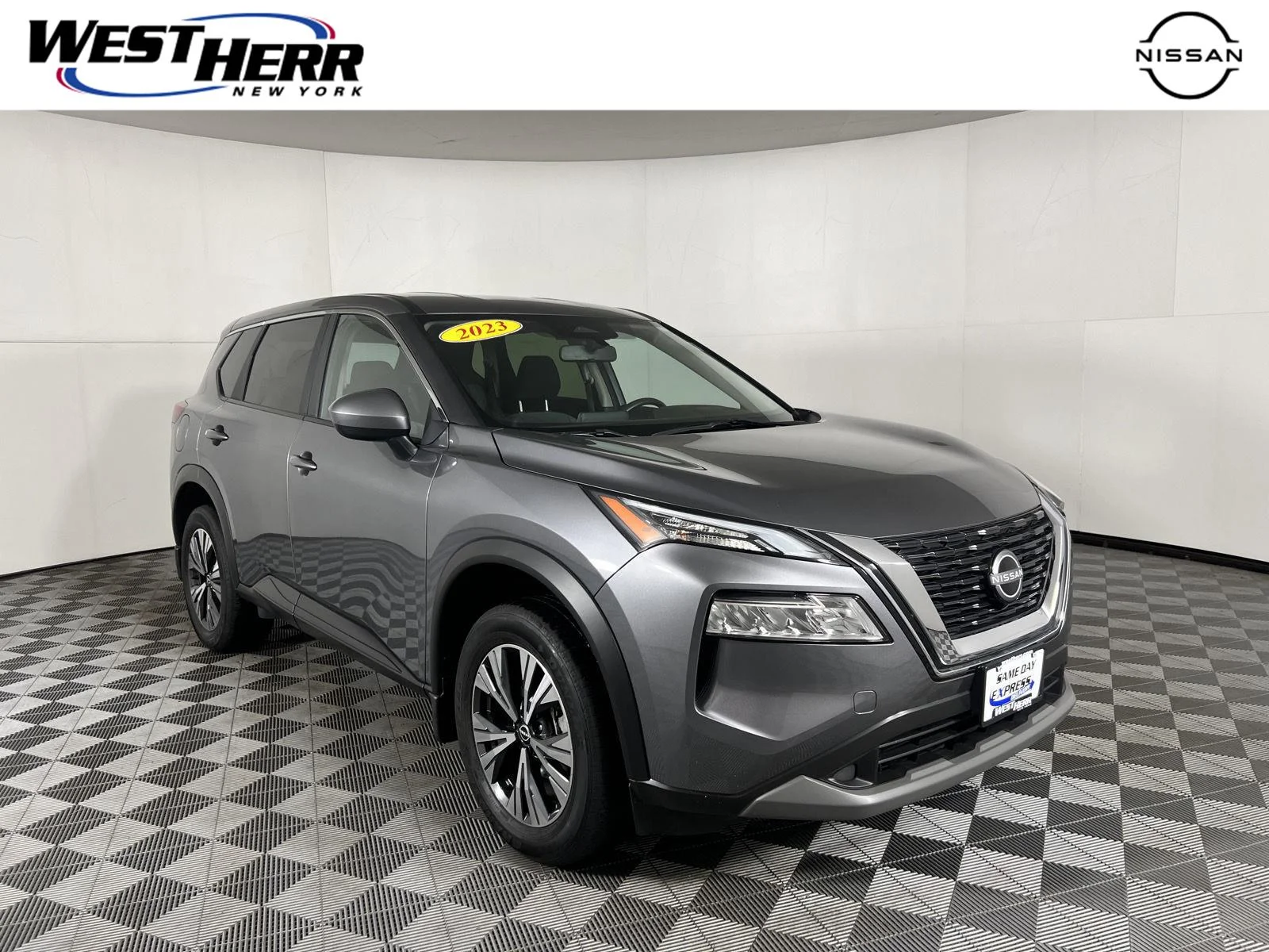 Used 2023 Gun Metallic Nissan SV image 1