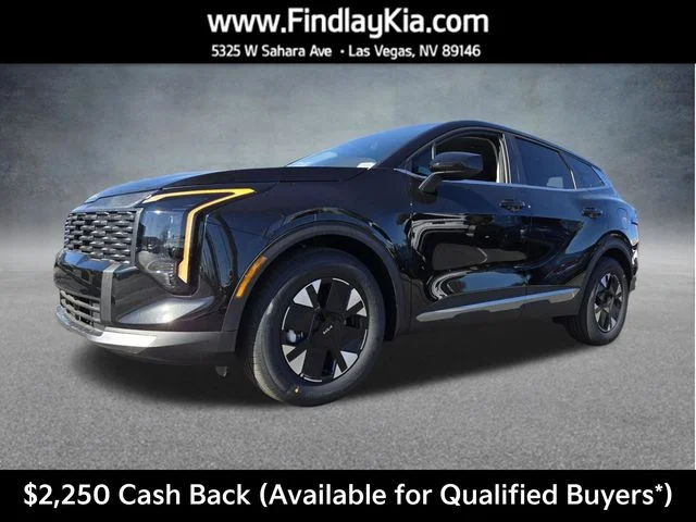 New 2026 Black Kia LX image 1