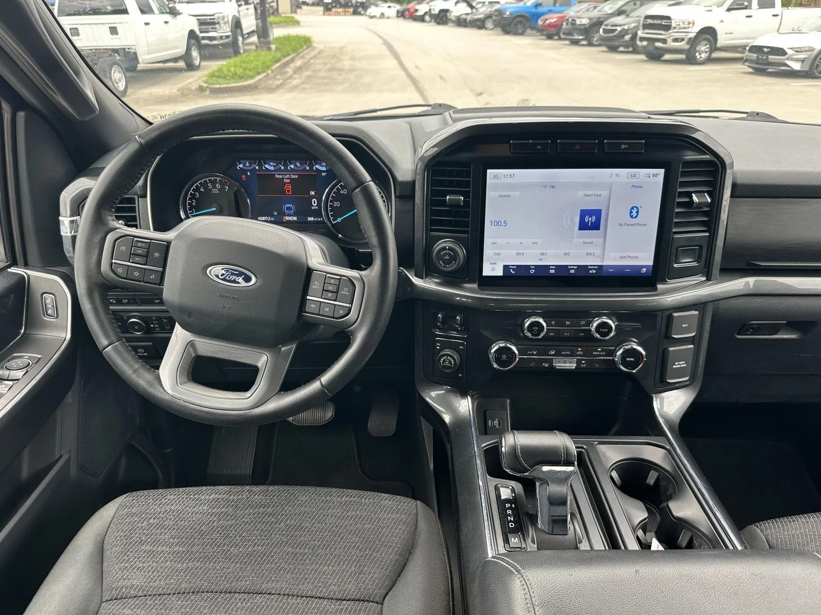 Used 2022 Agate Black Metallic Ford XLT image 12