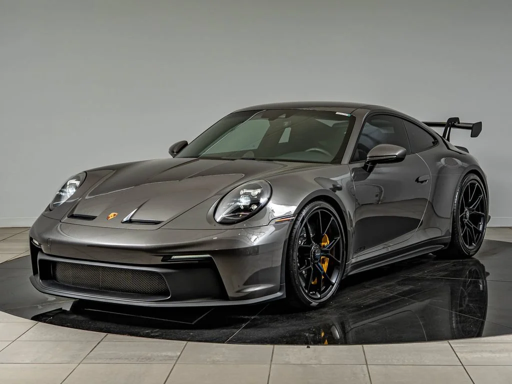 Certified Used 2022 Agate Grey Metallic Porsche GT3 image 1