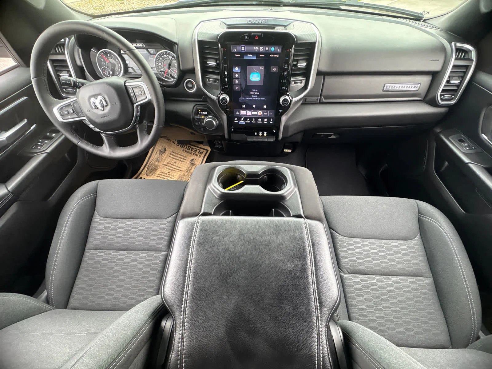 Used 2025 Bright White Clearcoat Ram Big Horn image 14