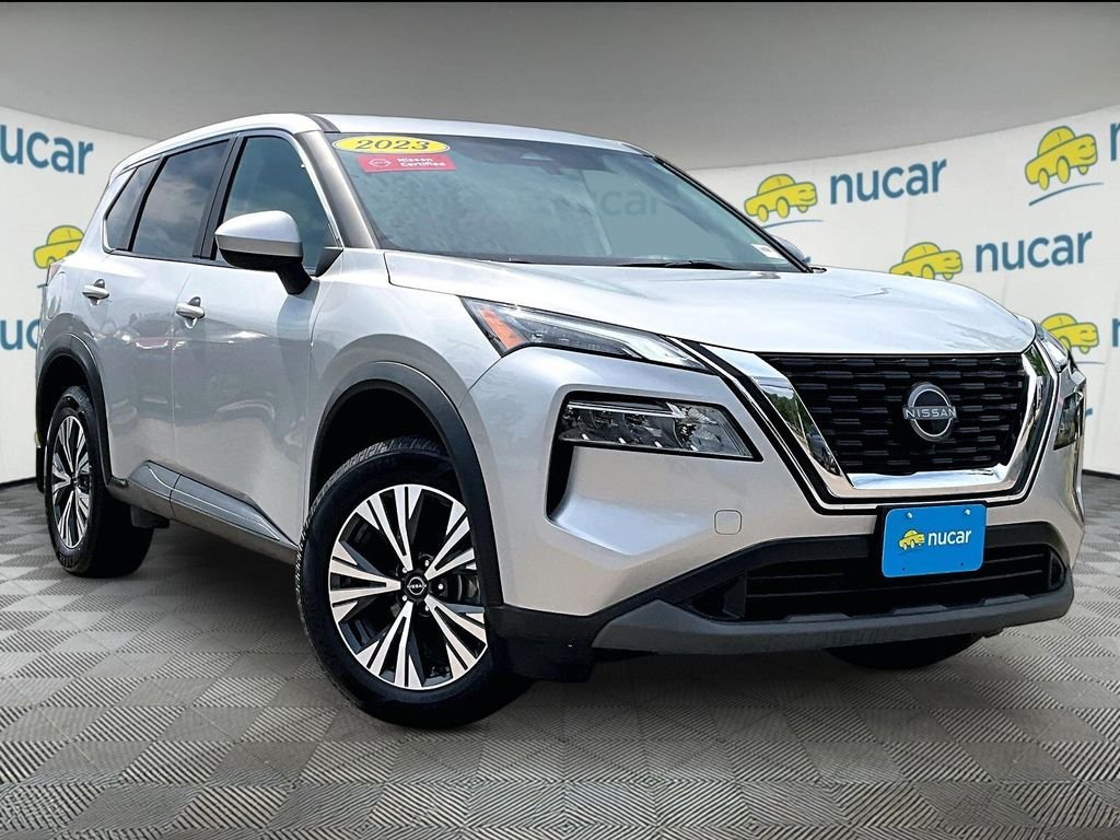 Used 2023 Silver Nissan SV image 1