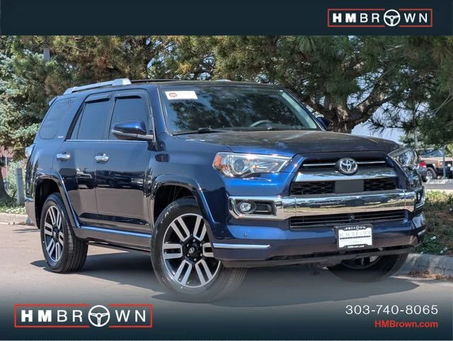 Used 2022 Nautical Blue Metallic Toyota Limited image 1