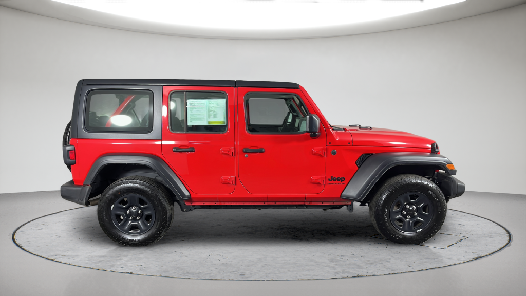 Used 2024 Red Clearcoat Jeep Sport image 6