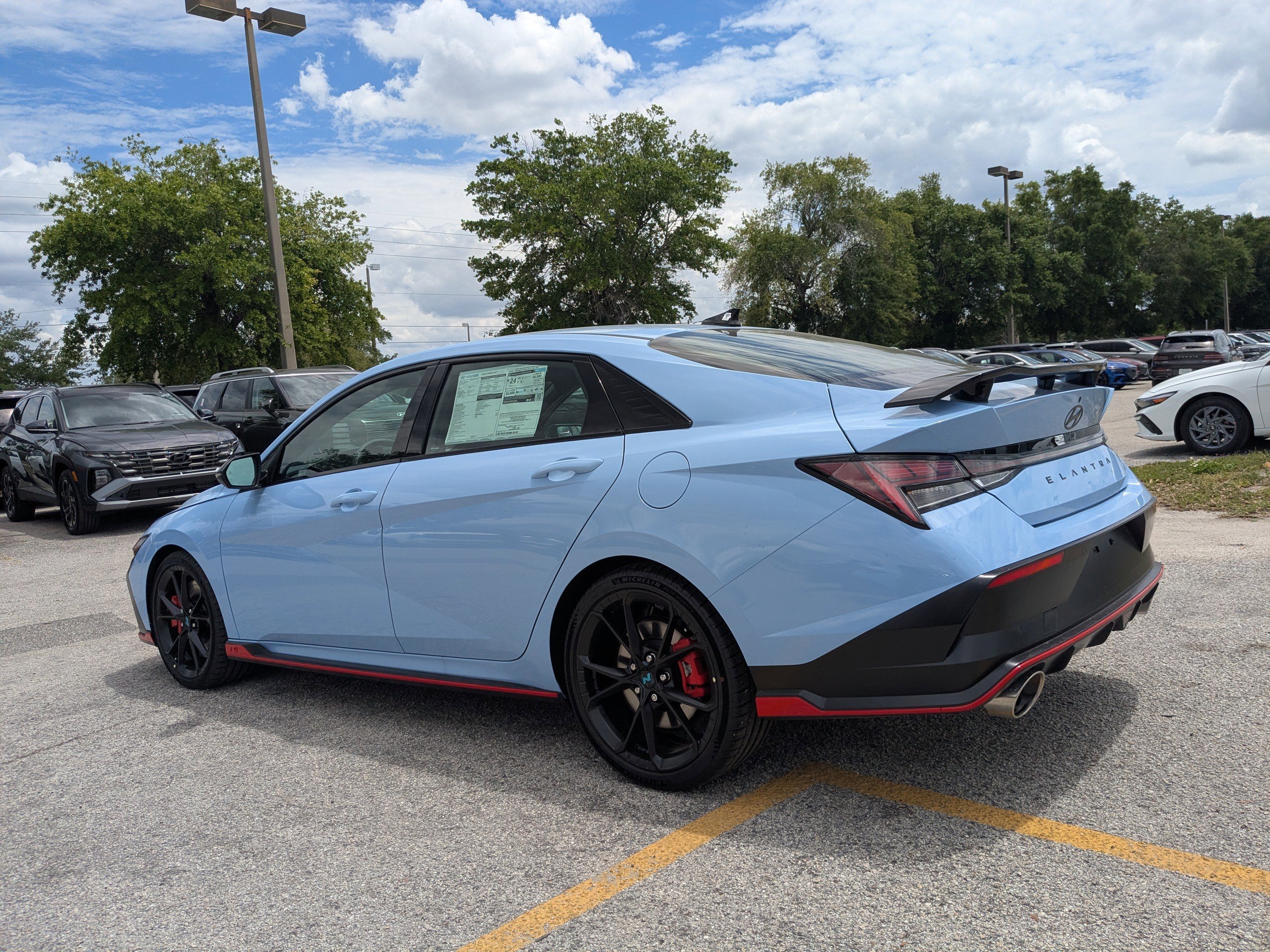 Used 2026 Performance Blue Hyundai Base image 7