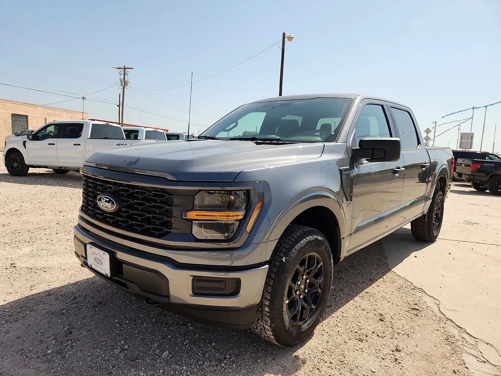 New 2026 Carbonized Gray Metallic Ford STX image 3