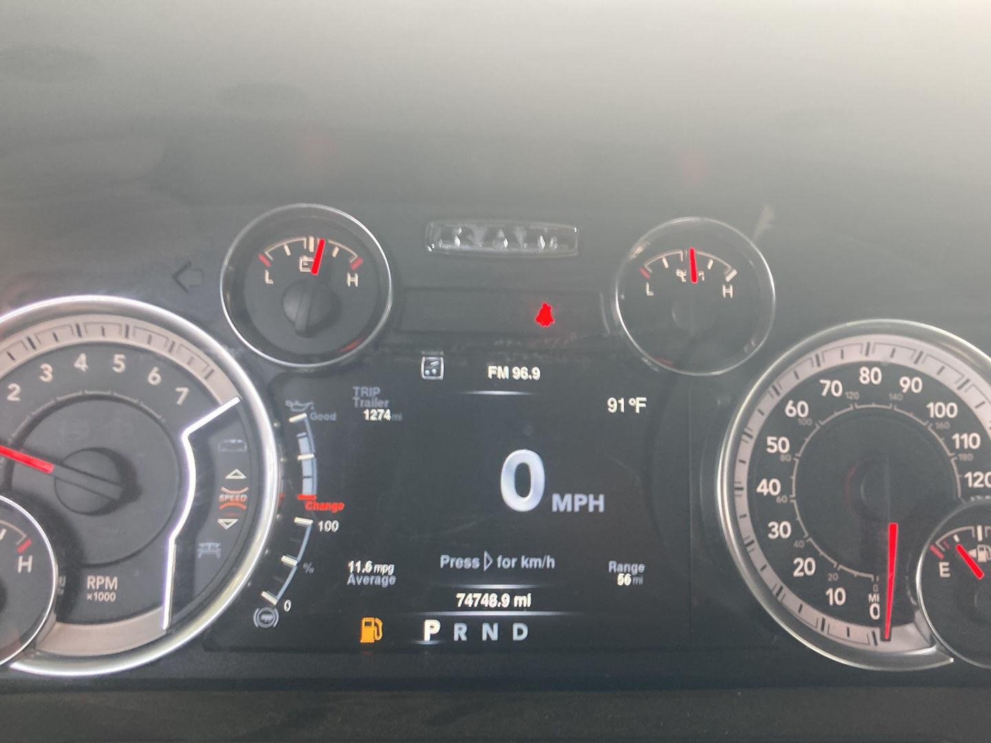 Used 2019 Billet Silver Metallic Clearcoat Ram Warlock image 18