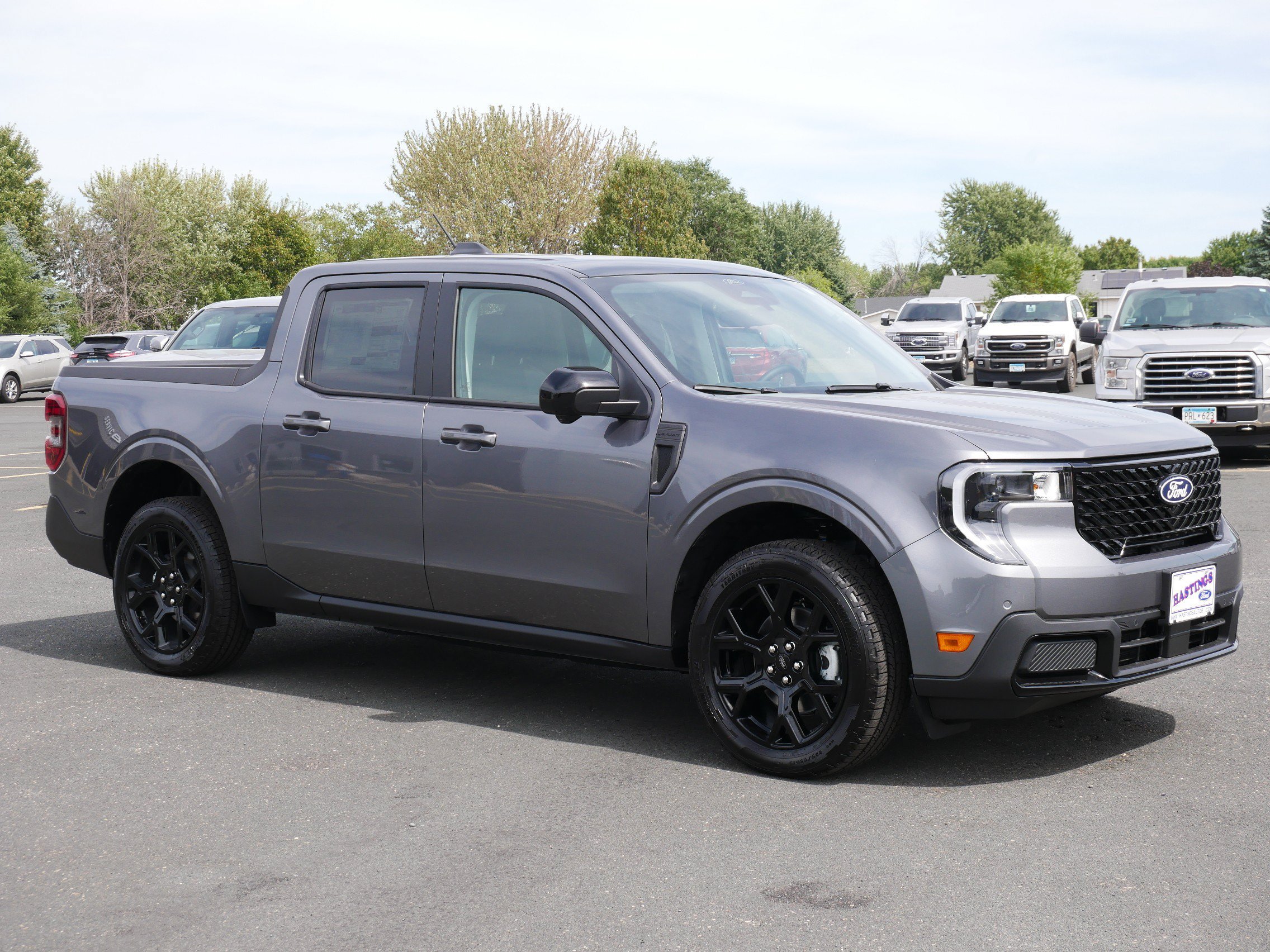 New 2026 Carbonized Gray Metallic Ford Lariat® image 4