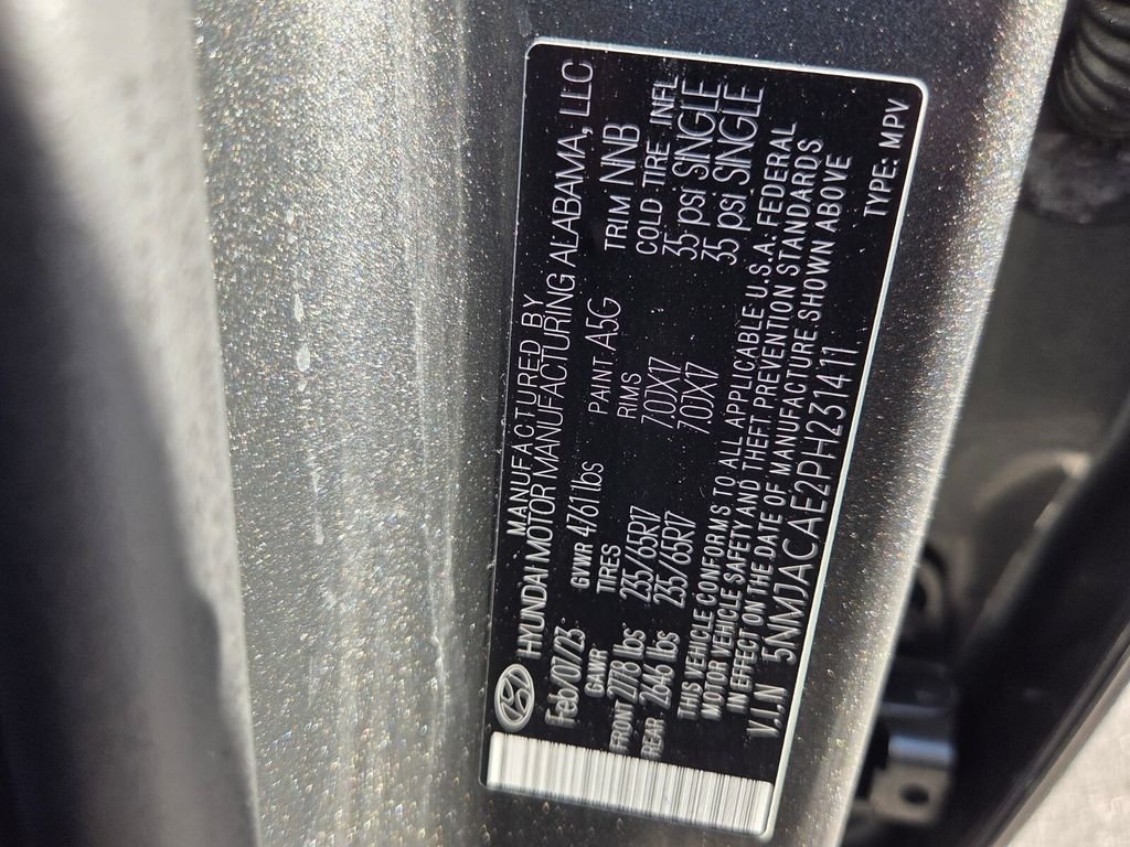 Used 2023 Gray Hyundai SE image 20