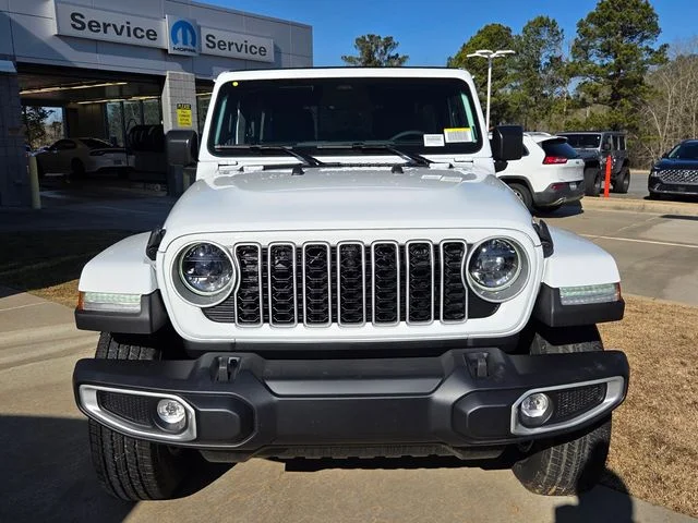 New 2026 Bright White Clear-Coat Exterior Paint Jeep Sahara image 2