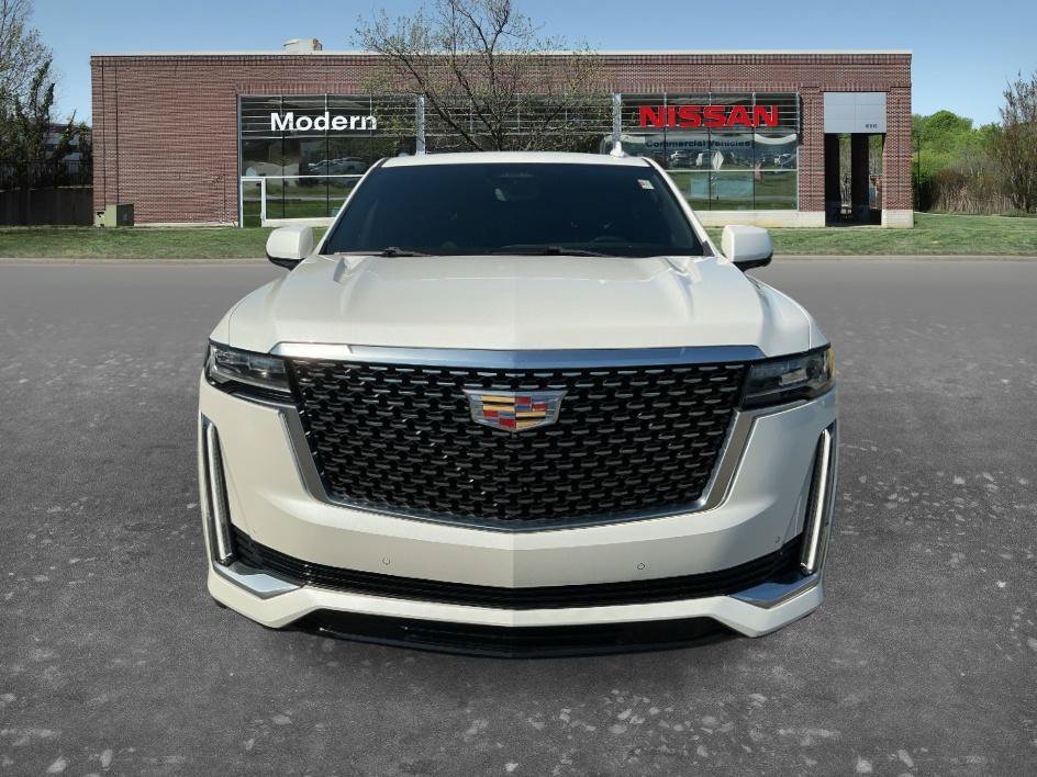 Used 2022 Crystal White Tricoat Cadillac Premium Luxury image 6